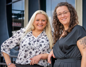 Crysta Kehren and Allison Caley, Brokers with Sailing Stone Real Estate