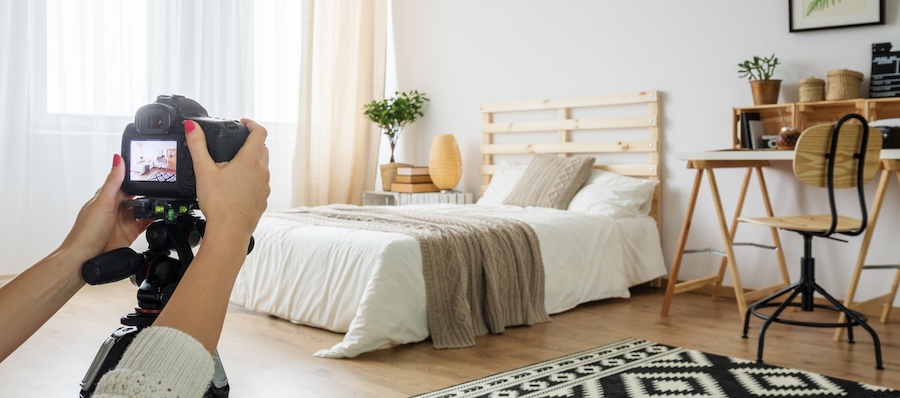 Professional home staging and photography